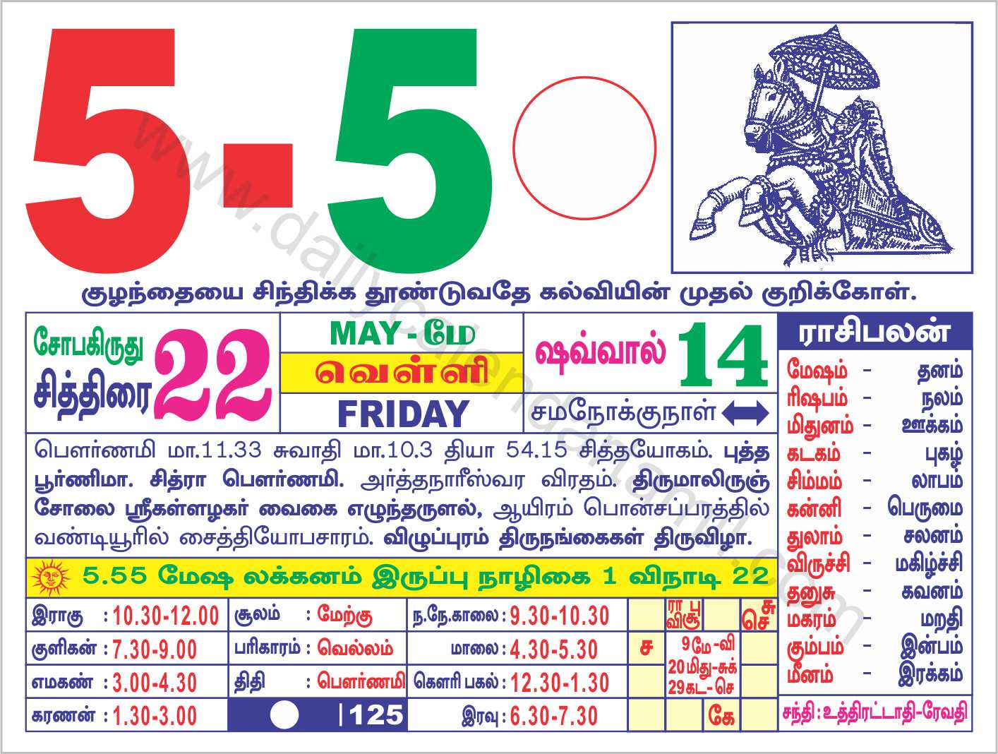 Pournami 2023 Date & Time in Tamil Calendar